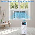 GAOMON Smart 6000 BTU Window Air Conditioner WiFi Enabled AC with Remote & App Control, Timer, Sleep Mode, Easy Install Kit, Cools Rooms up to 350
