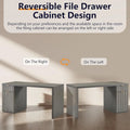 60 Inch Contemporary Executive Desk Wooden Home Office & Fluted Computer Desk