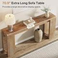 70.9 Inch Console Sofa Table for Living Room, Entryway, and Hallway