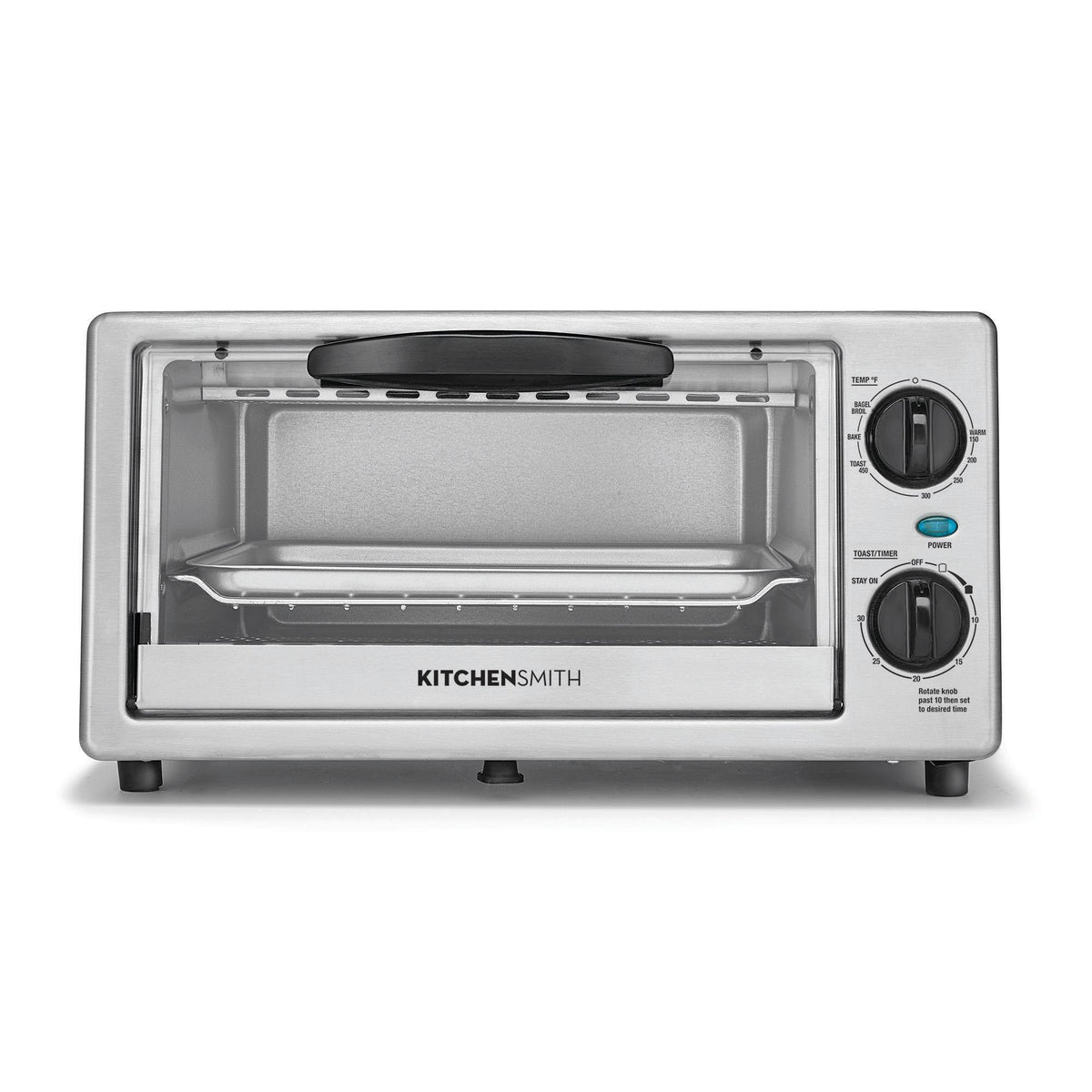 Kitchensmith Toaster Oven Stainless Steel, Kitchen Appliance
