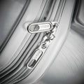 American Tourister Pirouette NXT Hardside Large Checked Luggage with Spinner Wheels Ultramarine