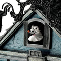 The Bradford Exchange the Nightmare Before Christmas Cuckoo Clock, 21 in, Musical, Light up, Limited Edition