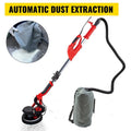 Drywall Sander 850W, Electric Drywall Sander, Electric Sander, with LED Strip Light and Vacuum Bag, Variable Speed 800 1750 RPM, Foldable Sheetrock