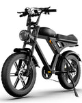 Movcan V30 Electric Bike for Adult, 1000W 20" Fat Tire 48V 15.6AH Removable Battery, 28MPH 7-Speed Disc Brake Off Road Mountain Ebike UL2849