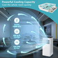Costway 10000 BTU Portable Air Conditioner 3 in 1 Air Cooler with Fan Dehum Sleep Mode