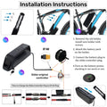 48V 20AH Ebike Battery 48V Lithium Battery 48V Battery with Charger for 750W 1500W Adult Electric Bike Tricycle