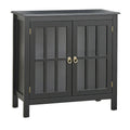 Portland 2 Door Glass Cabinet by Simple Living