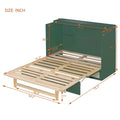 Nestfair Full Size Murphy Bed with Spacious Drawers