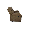 Signature Design by Ashley Edenwold Brown Reclining Sofa Dimensions: 86" W x 40" D x 40" H