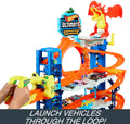 Hot Wheels City Ultimate Garage Playset with 2 Die Cast Cars, Toy Storage for 50+ Cars