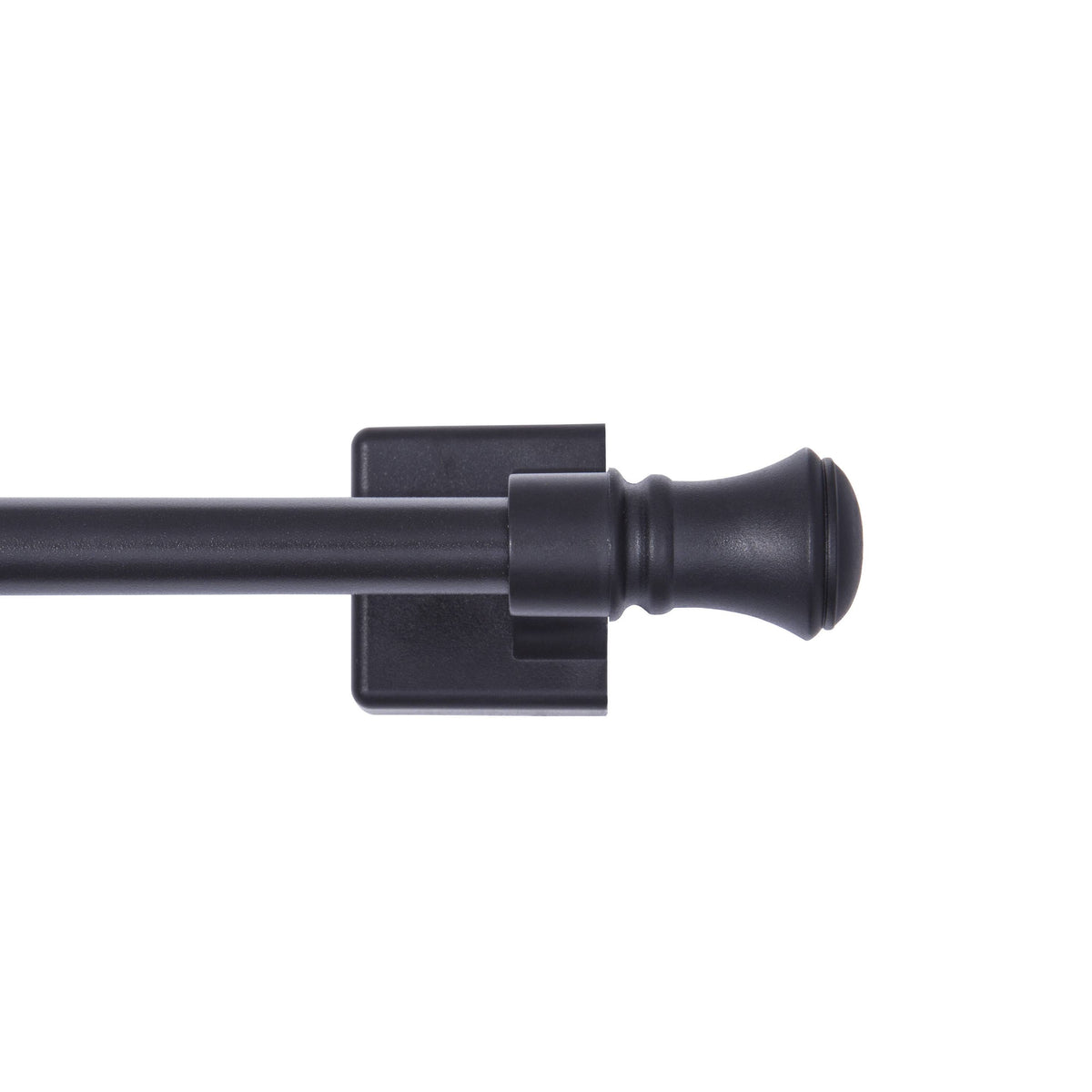 Mainstays Cameron 7/16 inch Adjustable Multi Use Magnetic Appliance Rod, 16 28 inch, Black