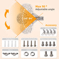 Tangkula 1500W Wall Mounted Patio Heater, Kitchen Appliance