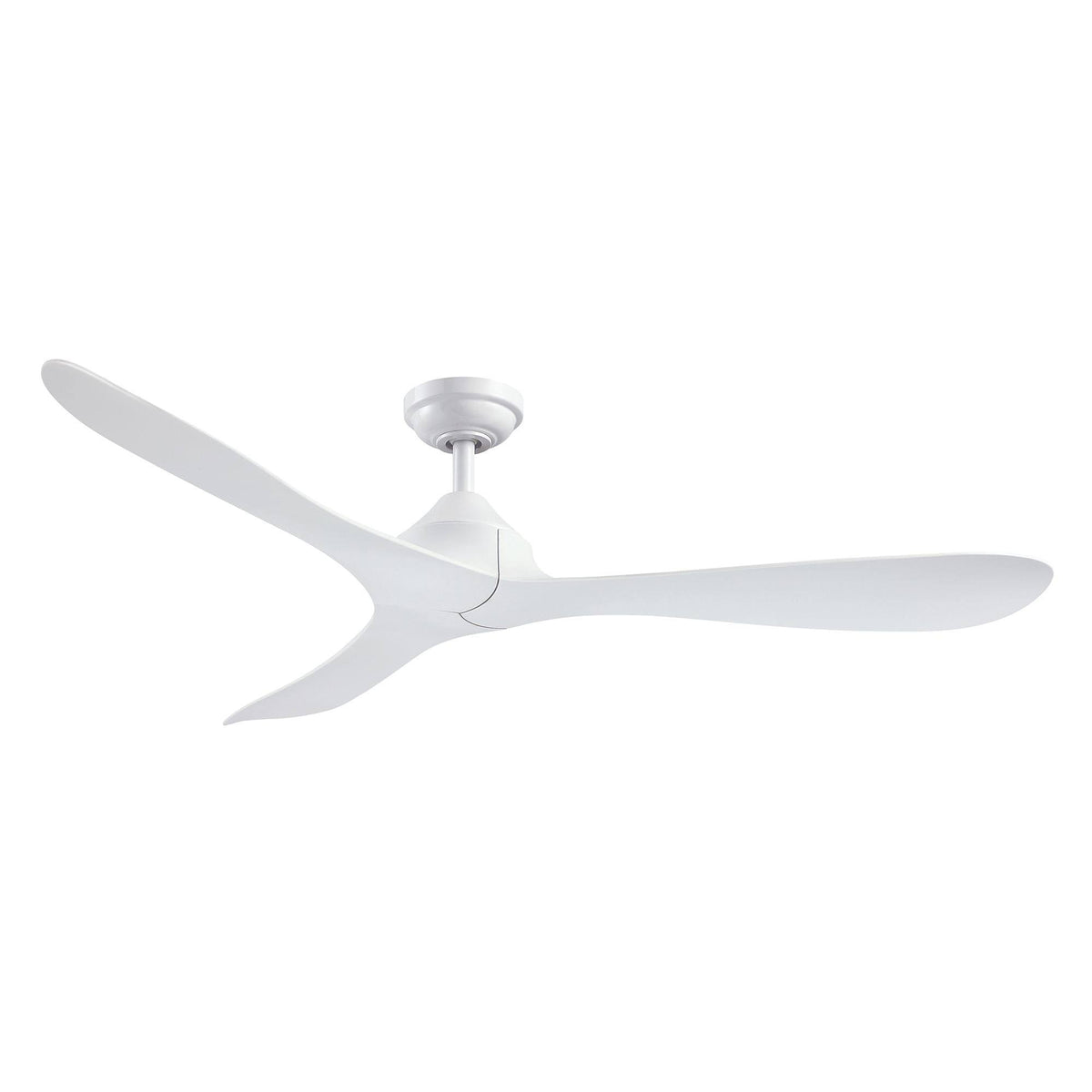 Parrot Uncle 56 in White Indoor Ceiling Fan and Remote (3 Blade)