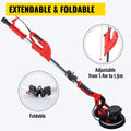 Drywall Sander 850W, Electric Drywall Sander, Electric Sander, with LED Strip Light and Vacuum Bag, Variable Speed 800 1750 RPM, Foldable Sheetrock